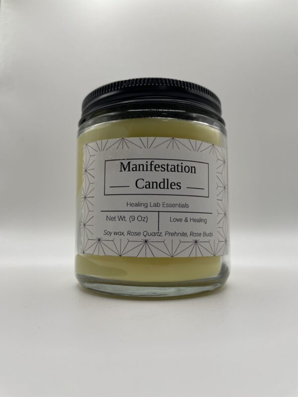 yellow manifestation candle